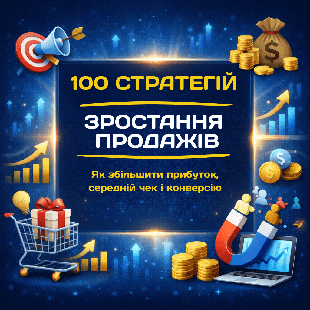 100 стратегій зростання продажів як збільшити прибуток, середній чек і конверсію без великих вкладень - фото 1
