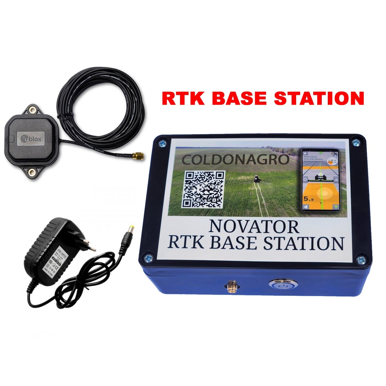ColDonAgro Станція точного сигналу RTK Base Station - висока точність GPS до 2 см - фото 1 ColDonAgro Станція точного сигналу RTK Base Station - висока точність GPS до 2 см - фото 1